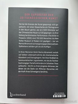 NOVÁ: Marina Abramovič „Prejsť cez steny“, nemecký jazyk - 4