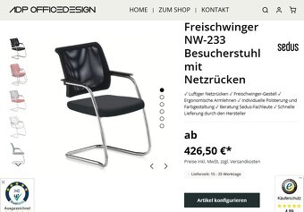 Stohovacie stoličky SEDUS - 4