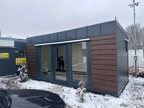Kancelária 6x3m WC-klimatizacia.Železný rám - 4
