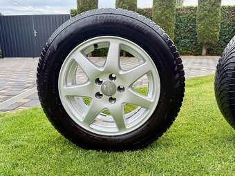 Komplet letnú sadu alu na Škoda,Vw,Seat - 5x100 195/65 R15. - 4