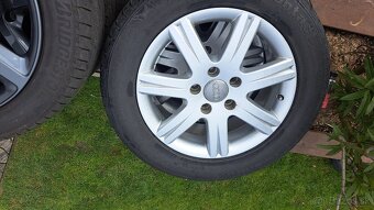 235/60 R18 ,zimné kolesa 5x130 z audi q7 - 4