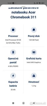 Chromebook Acer 311 - 4