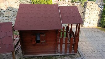 Detský drevený záhradný dom - 4