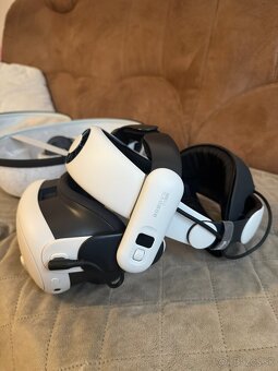 Meta Quest 3 (512 GB) + strap BOBOVR S3 Pro + príslušenstvo - 4