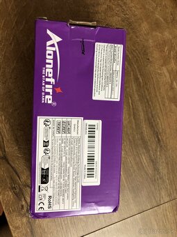 UV baterka (128 LED 395nm) & X14 395nm - 4