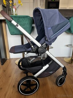 Detský kočík Cybex Balios S Lux Ocean Blue/navy blue - 4