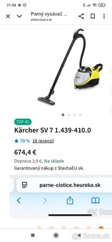 Parný vysávač kärcher sv7 - 4