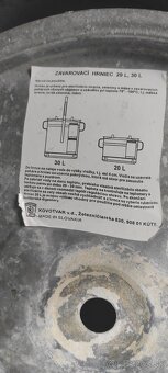 Zavaraci hrniec 20 L - 4