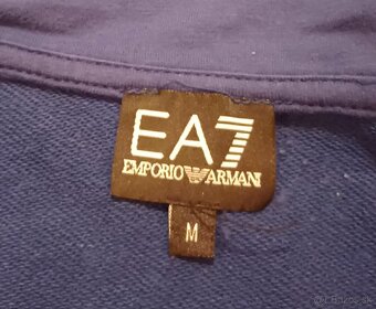 Emporio Armani modrá zips - 4