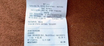 Bluetooth Reproduktor Sony SRS-XB22 Čierny - 4
