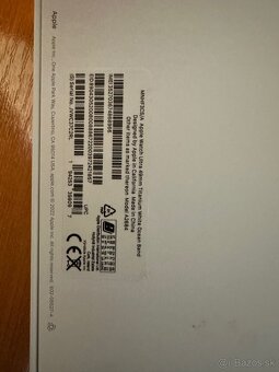 Apple Watch Ultra 49mm– ako nové + 2 remienky - 4