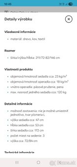 Sedacia suprava siva - 4