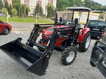 Predám malotraktor 40hp 4x4 + čelny nakladač - 4