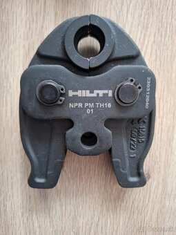 Lisovacie čeľuste na potrubia HILTI NPR PM TH, NPR PM V - 4
