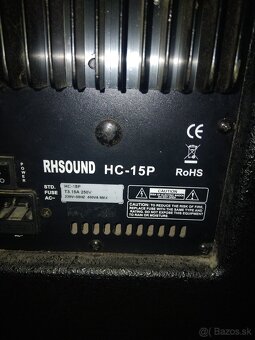 Komplet aparatúra: 2x satelit 600w/1600w-SUB/mix,Koncový - 4