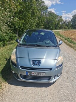 Predám Peugeot 5008 1,6HDI, 80kw, ročník 2011 - 4