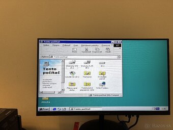 Retro PC / Pentium 166 MMX / 64 MB RAM / 3 GB HDD /  DVD - 4