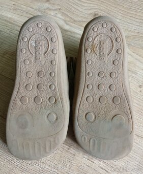 Barefoot Beda - Bella zlaté užšie s pevným opätkom veľ. 30 - 4