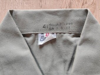Vojenská košeľa vz.21 ČSĽA, nová, aj veľké veľkosti - 4