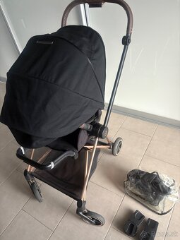 Predám kočík Cybex Mios Rosegold Deep black - 4
