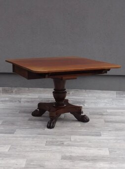 Stôl starožitný – rozkladací. - 4