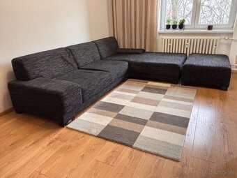 Sedacia suprava s taburetkou a vankúšmi INTER STYLE - 4