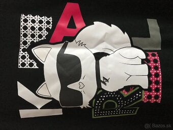 NOVÉ KARL LAGERFELD saty black S/M - 4