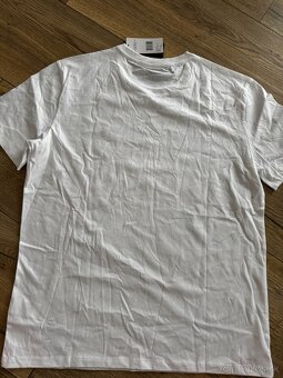 Tričko Ralph Lauren biele basic L - 4
