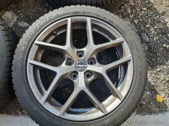 ELEKTRONY 5x112 r17 obuté zimné pneu 225/45r17 - 4