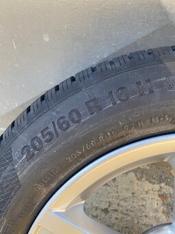 ✅ R16 ®️ Originál Audi A4 S Line 5x112 ✅ Zima 205/60 Conti - 4