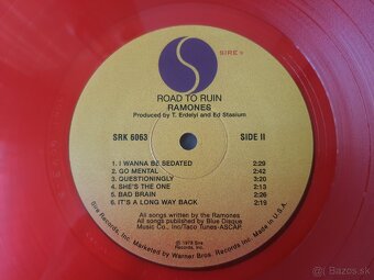 Ramones - Road to ruin, vinyl, ( color red ) - 4