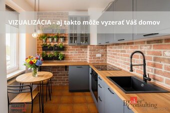 INVESTIČNÁ PRÍLEŽITOSŤ - 3 izbový byt vo Vrbovom, 63 m2 s ba - 4