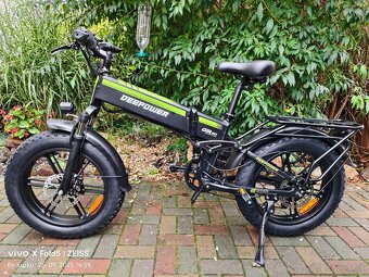 Skladací mestský ebike 20x4.0",2000W,25Ah,55km/h,80km - 4