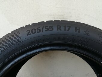Zimné pneumatiky 205/55 R17 Continental, 2ks - 4