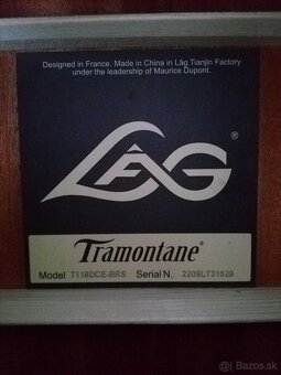 Predam gitaru LAG T118DCE BS. - 4