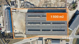 CREDA | prenájom 1 500 m2 výrobná / skladová hala, Martin - 4