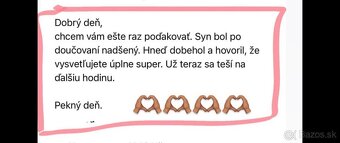 Doučovanie/ výučba - 4