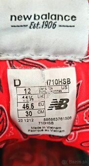 Predám topánky New Balance Herschel 46,5 - 4