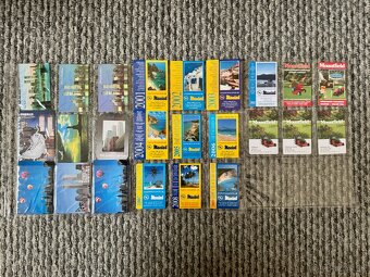 Vreckové kalendáriky podniky a obchody série - 167ks - 4