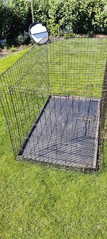 Klietka pre psov Dog Fantasy XXL skladacia 1 dvere čierna - 4