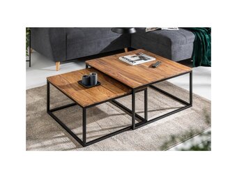 Pozor čitaj - Konferenčný stolík New Elements 2 ks a 2 farby - 4