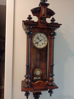 Starožitný hodiny nástěnné Německo - 4