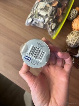 Dekoracie.ozdoby na stol-dekoracne kamienky, drievka,gulicky - 4