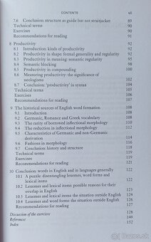 Predám knihu An Introduction to English Morphology - 4