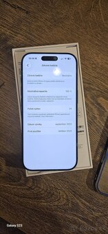 Predám iPhone 17 Pro 256gb Deep Blue - 4