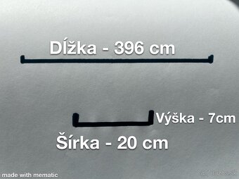 Železný oceľový profil - nosník - 4