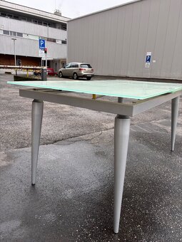 Skleneny jedalensky stol roztahovaci - 4