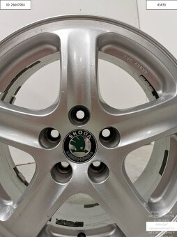 Original Skoda Octavia alu disky 5x100 R15 6x15 ET38 1203 - 4