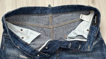 Pánske štýlové džínsy DSQARED2 - veľkosť48 -  33/31 - 4