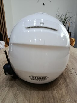 Prilba Shoei Neotec 3 White + interkom SENA 20S Evo - 4